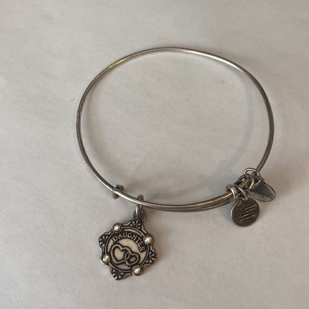 Alex and Ani Silver Daughter Bracelet